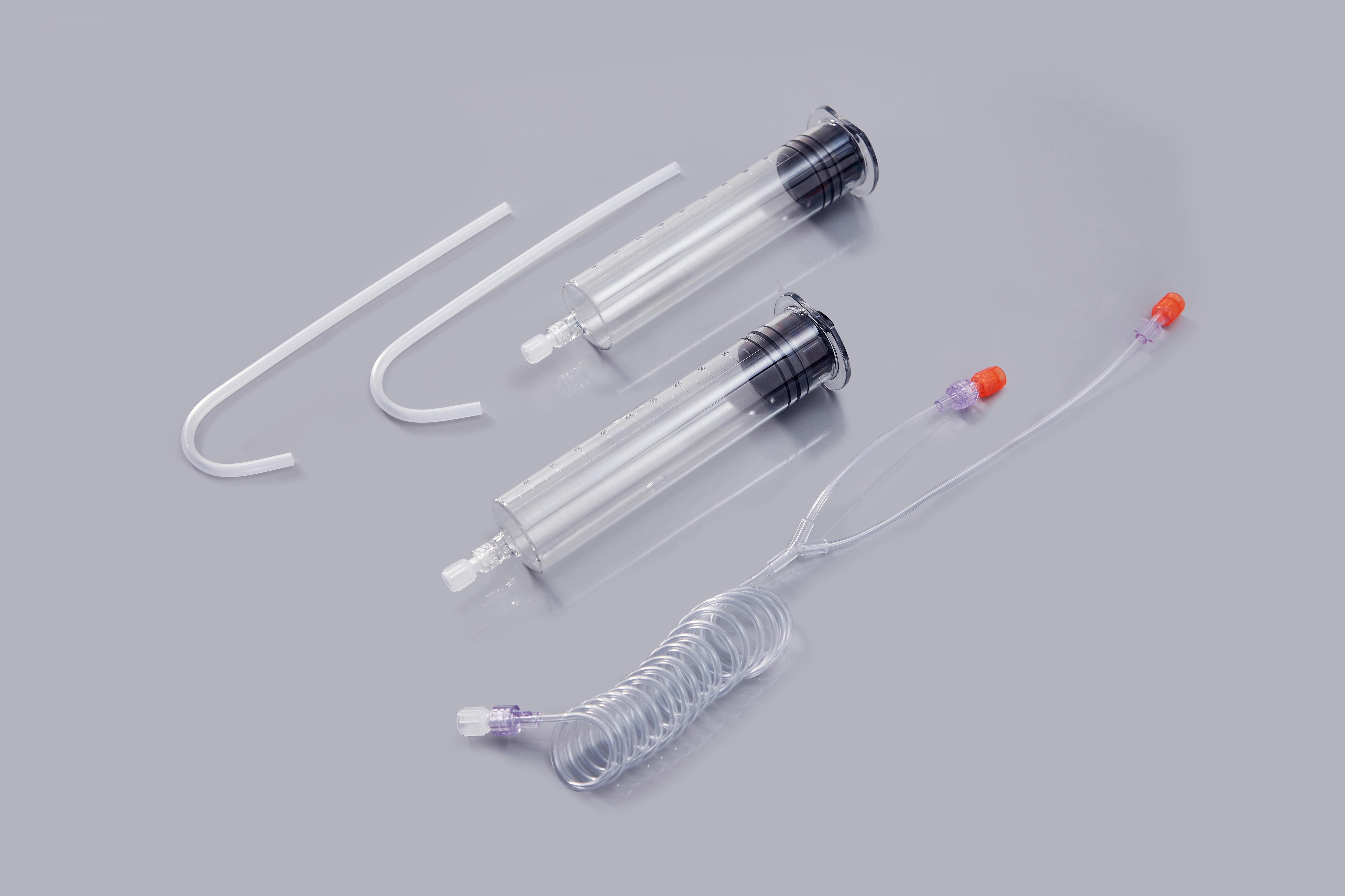 Dual Head CT Injector 350PSI Syringe 100/100ml SSC102